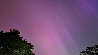 Polarlichter über dem Kreis Gütersloh