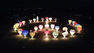 Friedensglühen auf dem Segelflugplatz Oerlinghausen