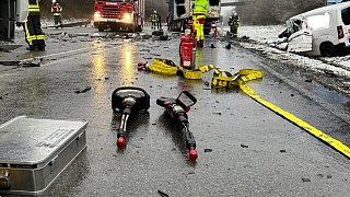 Tödlicher Unfall auf der Bundesstraße 1