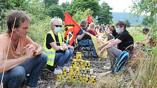 Beverungen: Jahrelange Protest gegen Atommüllzwischenlager in Würgassen