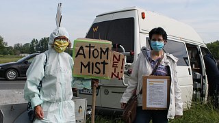 Beverungen: Jahrelange Protest gegen Atommüllzwischenlager in Würgassen