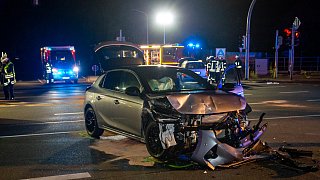 Schwerer Verkehrsunfall auf der B482 in Porta Westfalica