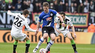 Fabian Klos' Arminia-Karriere.
