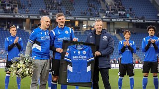 Fabian Klos' Arminia-Karriere.