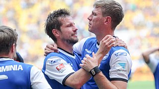 Fabian Klos' Arminia-Karriere.