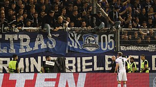 Fabian Klos' Arminia-Karriere.