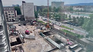 Baubeginn des NW-Medienhauses