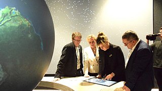 Eröffnung Klimaerlebniswelt