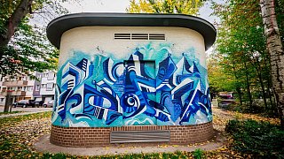 Ein Stadtrundgang mit Kennern der Graffiti-Kunst
