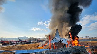 Flugzeugunglück in Südkorea
