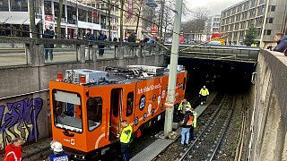 Bielefelder Stadtbahnverkehr nach Entgleisung massiv gestört