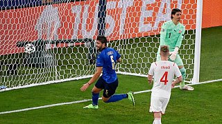 Italien nach Sieg gegen die Schweiz im EM-Achtelfinale