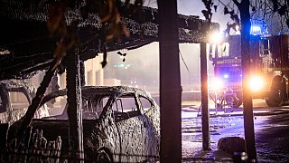 Großbrand in der Bielefelder Innenstadt
