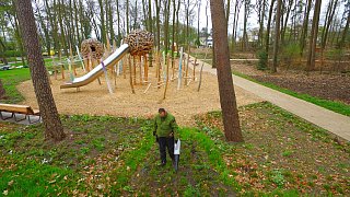 Bad Lippspringe: Die Landesgartenschau aus der Luft - kurz vor der Eröffnung
