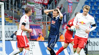 Fußball: Arminia Bielefeld gegen RB Leipzig