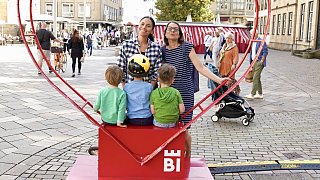 Wunderschöner Spätsommer in der Bielefelder Altstadt