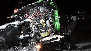 Motorradfahrer bei Unfall auf der B68 schwer verletzt