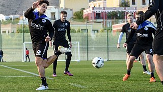 Erster Tag im Arminia-Trainingslager in Benidorm/Spanien