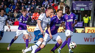 Arminia Bielefeld schlägt Osnabrück mit 1:0.