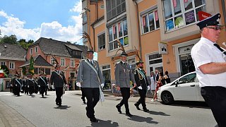 Schützenfest Oerlinghausen, Konzert, Empfang und Festumzug