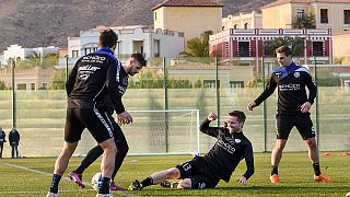 Erster Tag im Arminia-Trainingslager in Benidorm/Spanien