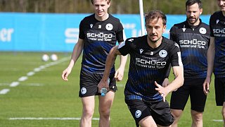 Arminia-Training am Dienstag, 12. April