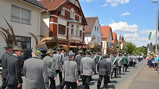 Schützenfest Oerlinghausen, Konzert, Empfang und Festumzug