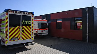 Katastrophenschutzübung auf der A 33 zwischen Halle und Borgholzhausen