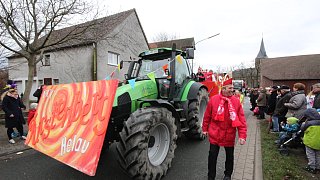 Karnevalsumzug in Salzkotten-Scharmede