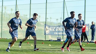 Wintertrainingslager in Spanien: Training Dienstag Vormittag