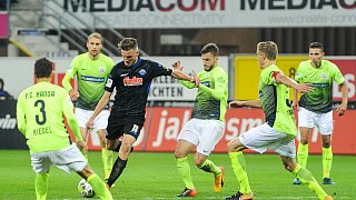 Paderborn gewinnt gegen Hansa Rostock 2:1