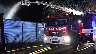 Borgholzhausen: Großbrand bei Schüco