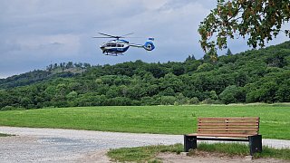 Suche nach dementer alten Dame in Halle