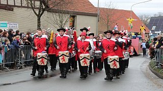 Karnevalsumzug in Salzkotten-Scharmede
