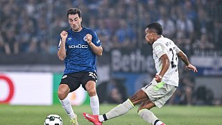 Arminia Bielefeld schlägt Werder Bremen 1:0.