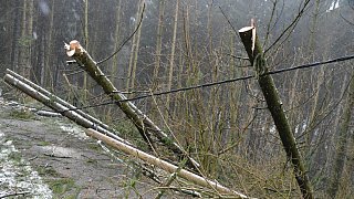 Oerlinghausen: Sturmschäden nach Orkan Friederike