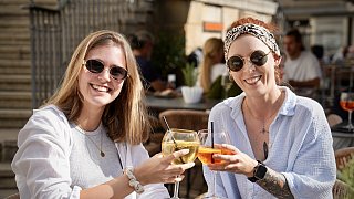 Wunderschöner Spätsommer in der Bielefelder Altstadt