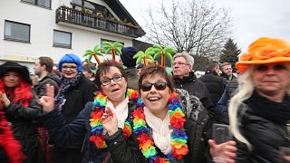 Karnevalsumzug in Salzkotten-Scharmede