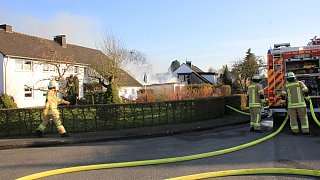 Mehrere Garagen in Eichholz niedergebrannt