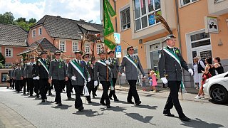 Schützenfest Oerlinghausen, Konzert, Empfang und Festumzug
