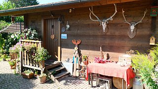 Der Garten von Lore und Dieter Halstenberg in Bad Oeynhausen