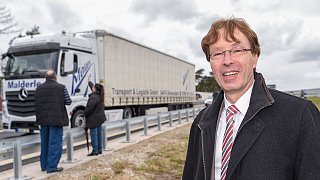 Neues Teilstück der A33 in Halle eröffnet