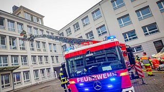 Feuerwehr-Übung Leineweber
