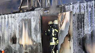Brand in Tiefkühlkost-Firma Frostkrone in Rietberg
