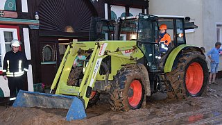 Höxter: Starkregen in Ottbergen