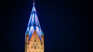 Paderborn: Stimmungsvolle Weihnachtsbeleuchtung