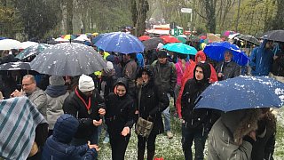 Hermannslauf 2016: Rund um das Ziel an der Sparrenburg