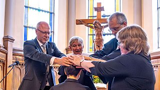 Einführungsgottesdienst der neuen Präses in Bielefeld