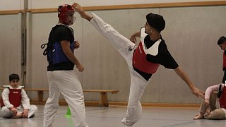 Taekwondo-Training in Herford