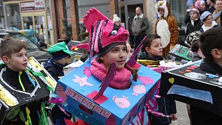 Steinheim: Kinderumzug am Rosenmontag